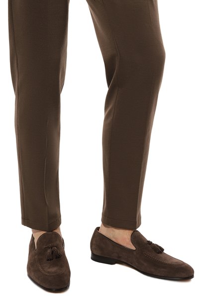 Замшевые лоферы DOUCAL'S, арт. DU1080PANNUF106T, фото 3