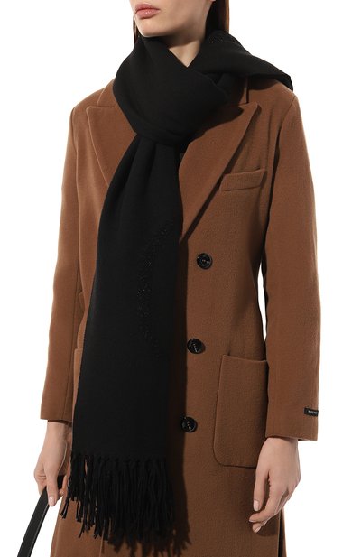 Шерстяной шарф VALENTINO, арт. 1W2ED007/WUBJI0, фото 2