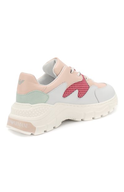 Кожаные кроссовки EMPORIO ARMANI, арт. XYX008/X0I30/28-34, фото 3