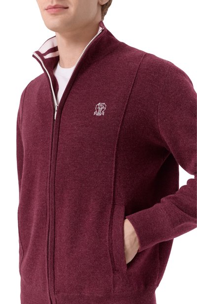 Кашемировый кардиган BRUNELLO CUCINELLI, арт. M2219206G, фото 5