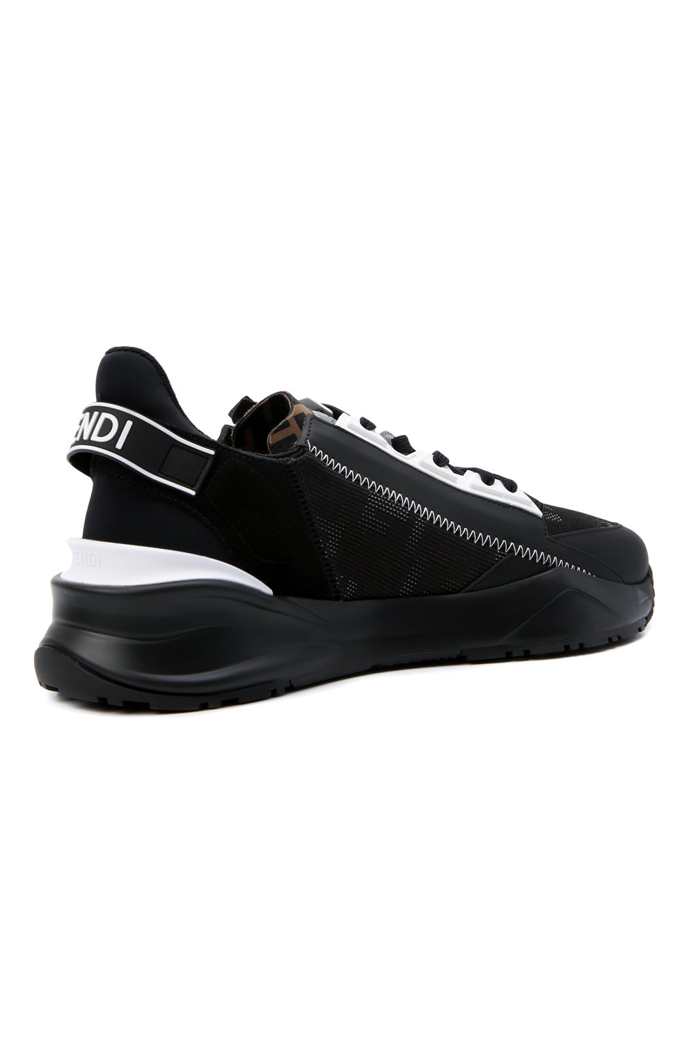 Текстильные кроссовки running FENDI, арт. 8E8035 AD78, фото 5