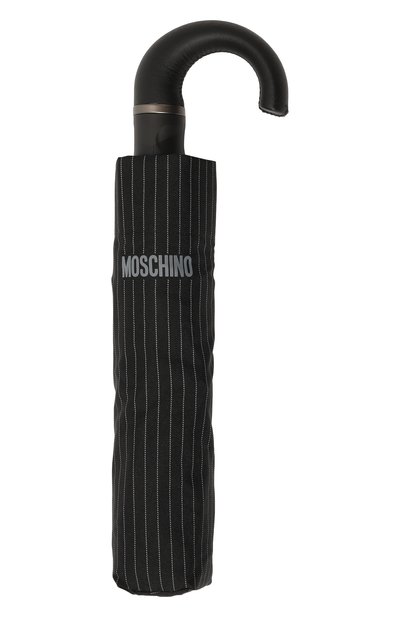 Складной зонт MOSCHINO черного цвета по цене 11050 руб., арт. 8509 T0PLESS, фото 5 Складной зонт MOSCHINO, арт. 8509 T0PLESS, фото 5
