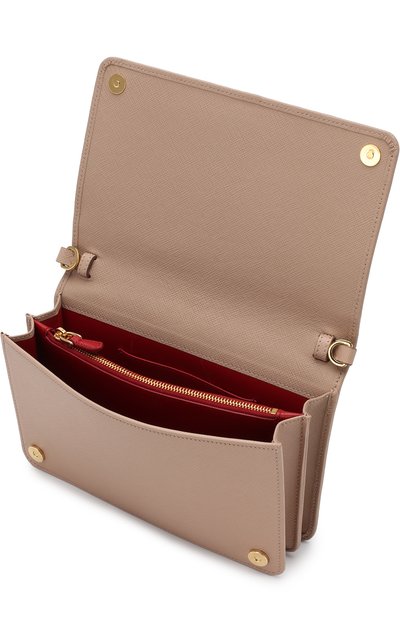 Сумка из кожи на цепочке PRADA, арт. 1BP012-NZV-F0236-1, фото 4
