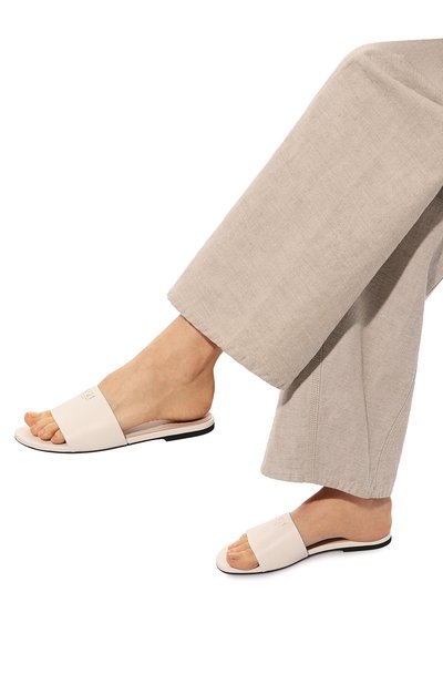 Кожаные шлепанцы N21, арт. 23ECPXNV15003/FLAT, фото 3