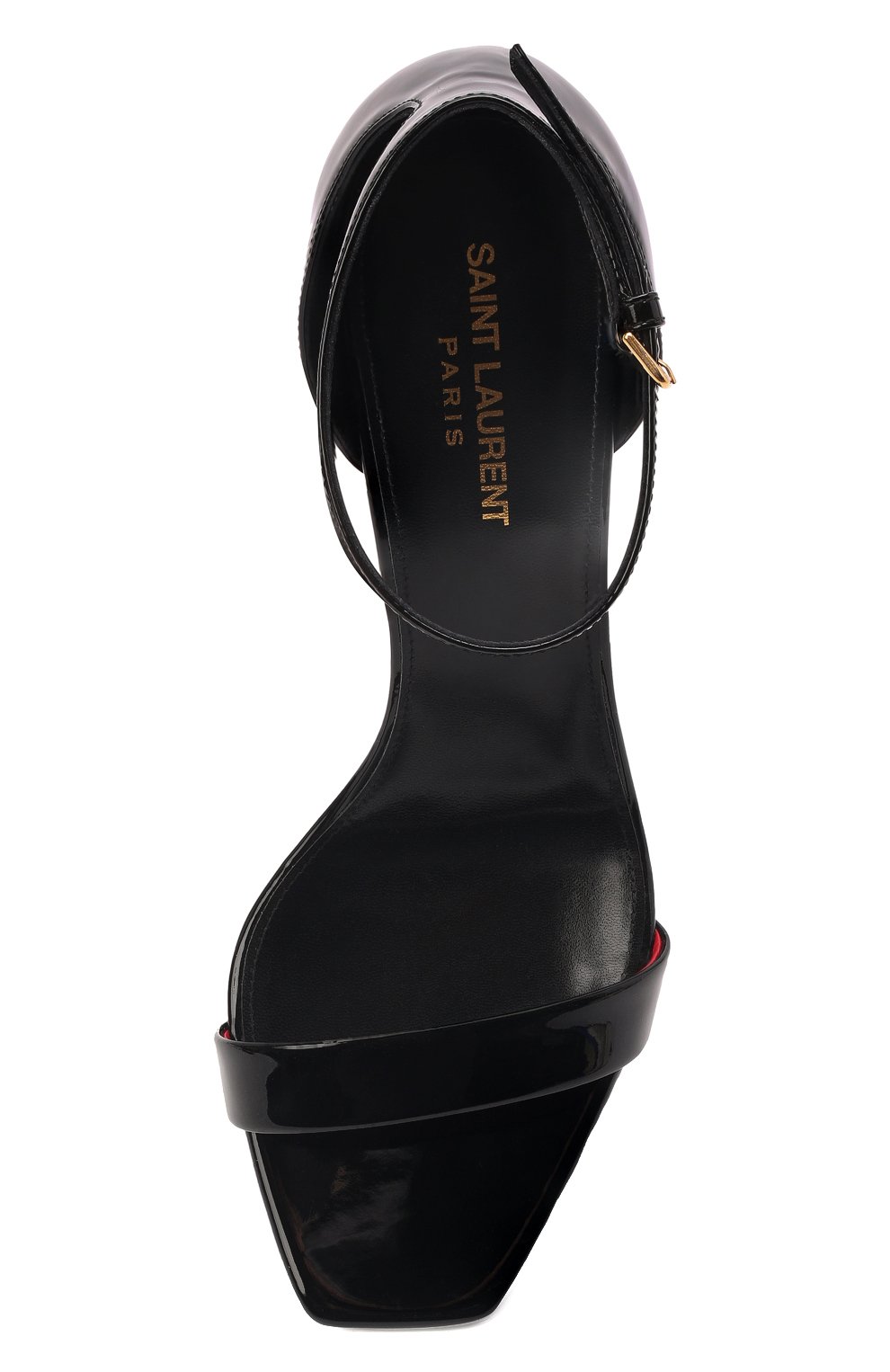 Кожаные босоножки amber SAINT LAURENT, арт. 487535/0NP00, фото 6