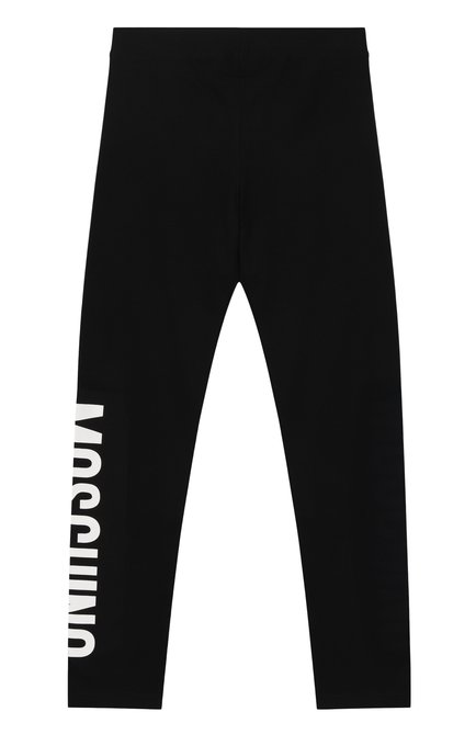 Хлопковые легинсы MOSCHINO, арт. HDP06R/LBA11/4-8