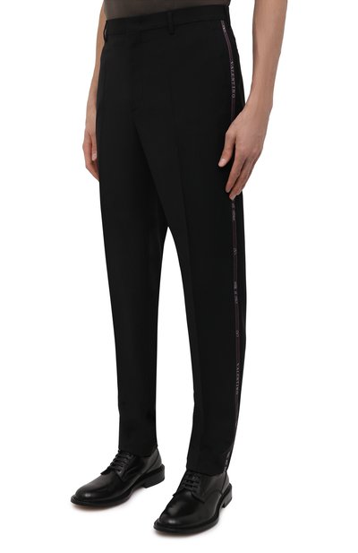 Шерстяные брюки VALENTINO, арт. XV3RBH3182D, фото 3