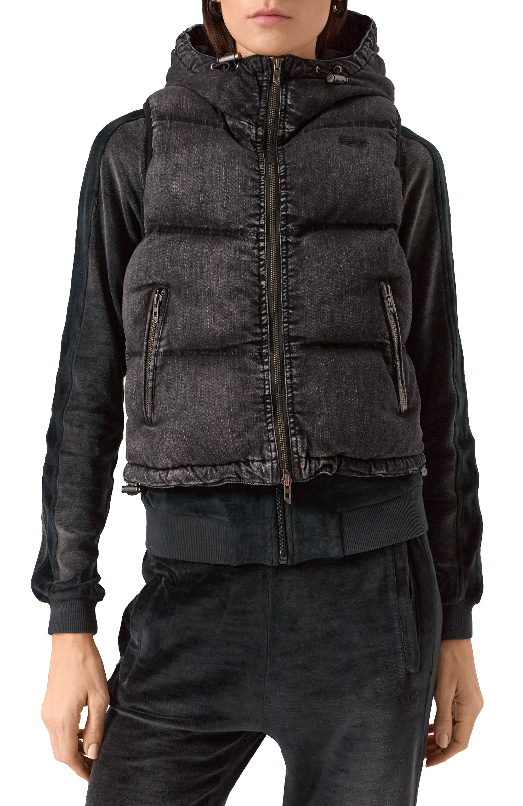 Утепленный жилет DIESEL, арт. A16058/0ABCB, фото 3