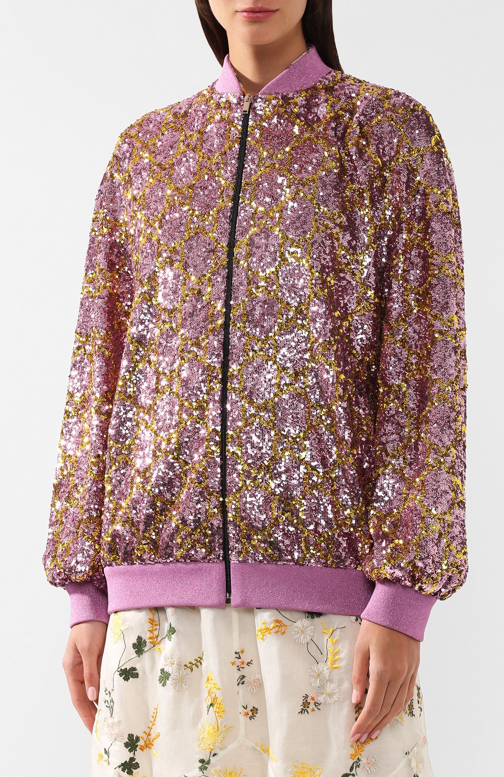 Бомбер на молнии с пайетками GUCCI, арт. 543472/X926B, фото 3