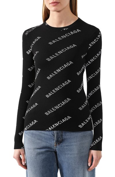 Пуловер с логотипом бренда BALENCIAGA, арт. 570844/T6140, фото 3