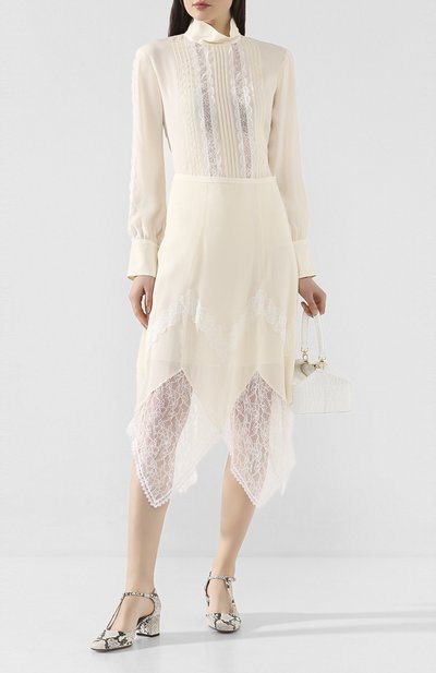 Блузка из смеси вискозы и шелка SEE BY CHLOÉ, арт. CHS20SHT06014, фото 2