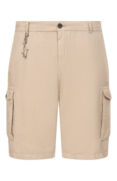 Шорты из хлопка и льна PAUL&SHARK, арт. 26414035, фото 1