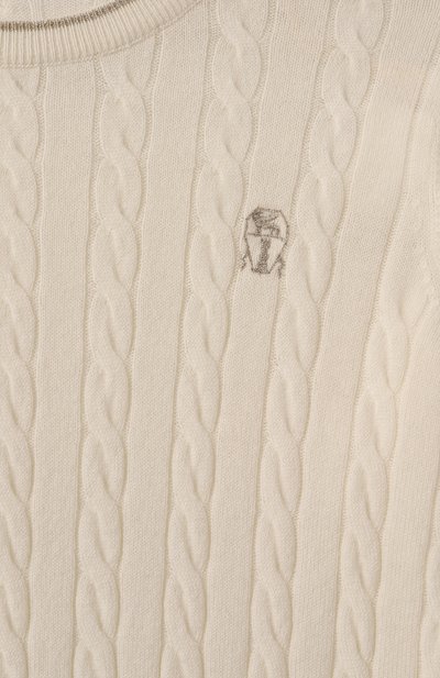 Кашемировый пуловер BRUNELLO CUCINELLI, арт. B12M16500C, фото 3