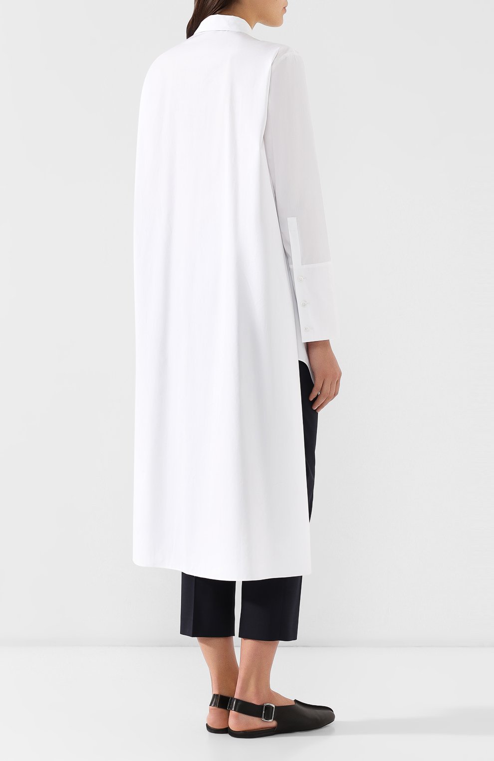 Хлопковая рубашка JIL SANDER NAVY, арт. JNWM6007A/JM2442A, фото 4