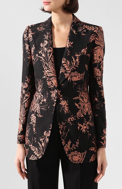 Жакет DRIES VAN NOTEN разноцветного цвета по цене 118000 руб., арт. 201-10412-9357, фото 3 Жакет DRIES VAN NOTEN, арт. 201-10412-9357, фото 3