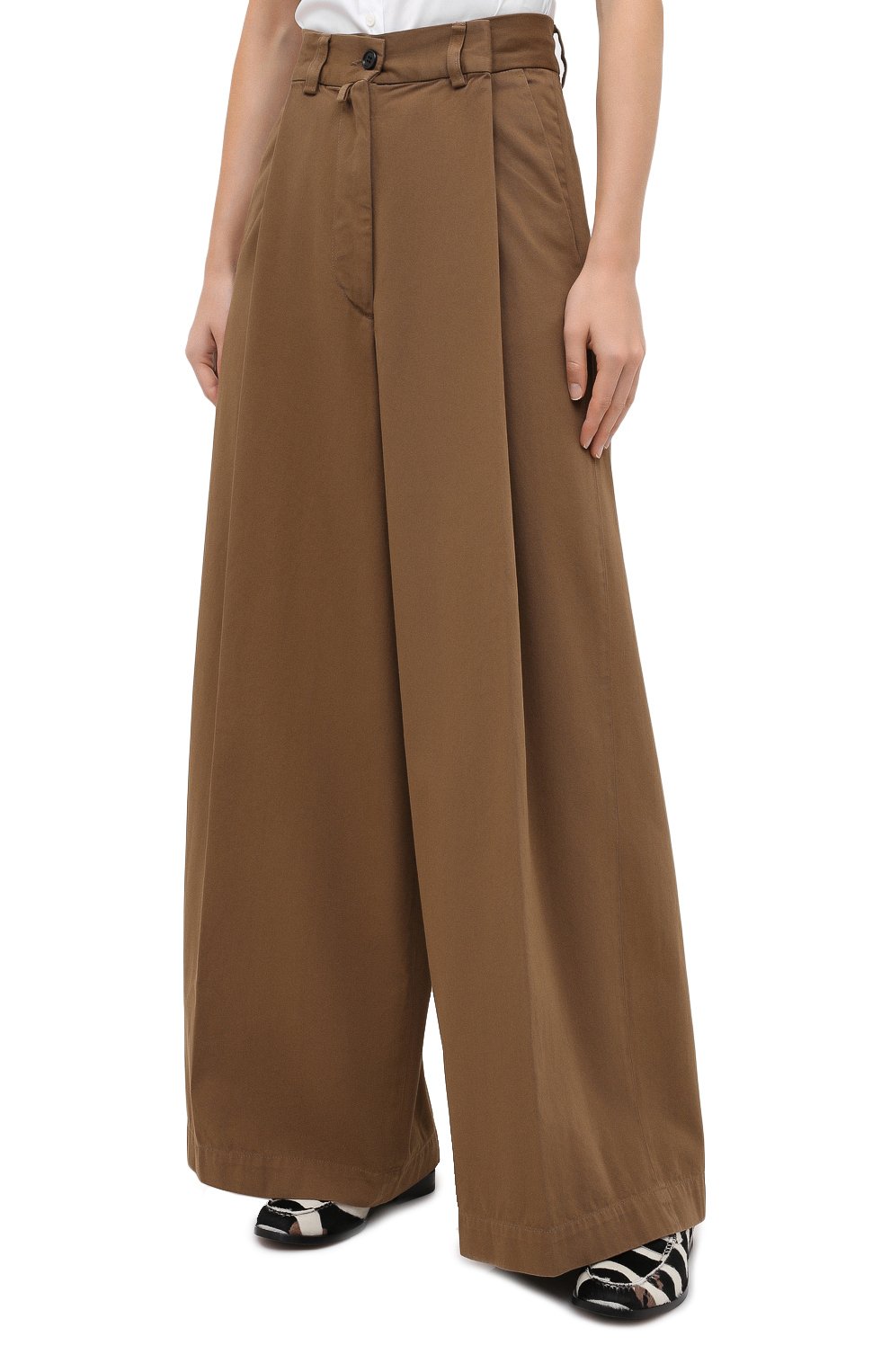 Хлопковые брюки DRIES VAN NOTEN, арт. 202-30940-1282, фото 4