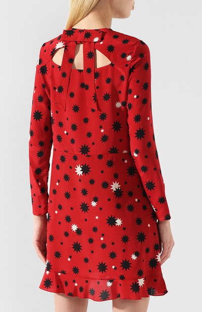 Шелковое платье REDVALENTINO, арт. RR3VAA95/XKP, фото 4