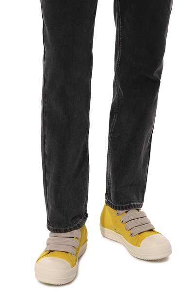 Замшевые кеды RICK OWENS, арт. RR01C4893/LVSW2, фото 3