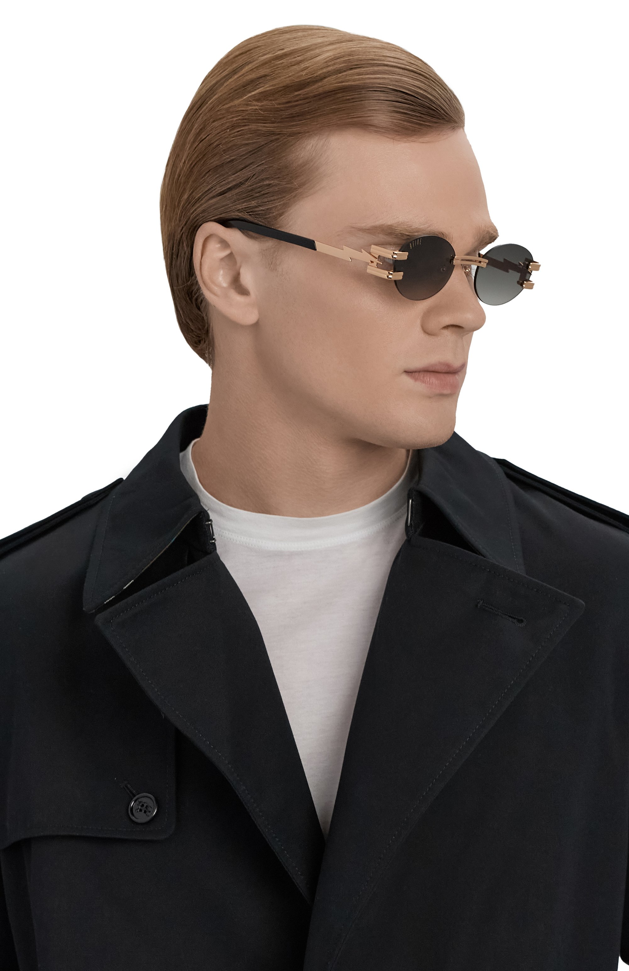 Солнцезащитные очки 9FIVE серого цвета по цене 29250 руб., арт. ST JAMES B0LT LITE-B&G / GRADIENT, фото 2 Солнцезащитные очки 9FIVE, арт. ST JAMES B0LT LITE-B&G / GRADIENT, фото 2