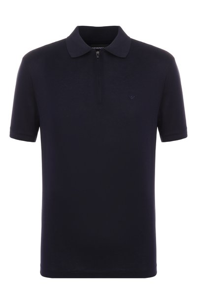 Поло из лиоцелла и хлопка EMPORIO ARMANI, арт. EM001082/AF10017, фото 1