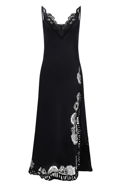 Атласное плат ье JIL SANDER, арт. JSWT506680-WT381500, фото 1