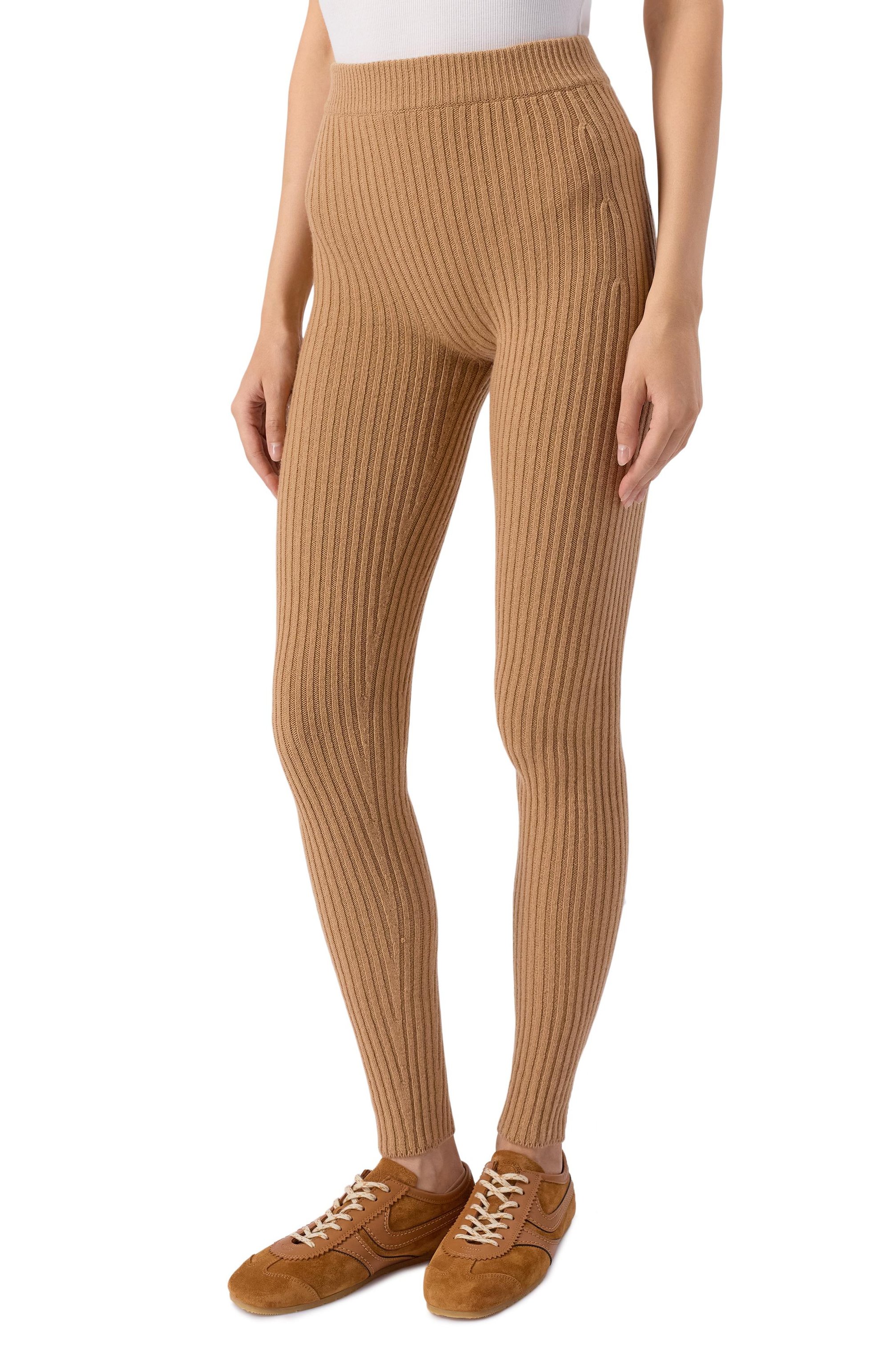 Легинсы из шерсти и кашемира MAX MARA, арт. AP0GE01234, фото 3