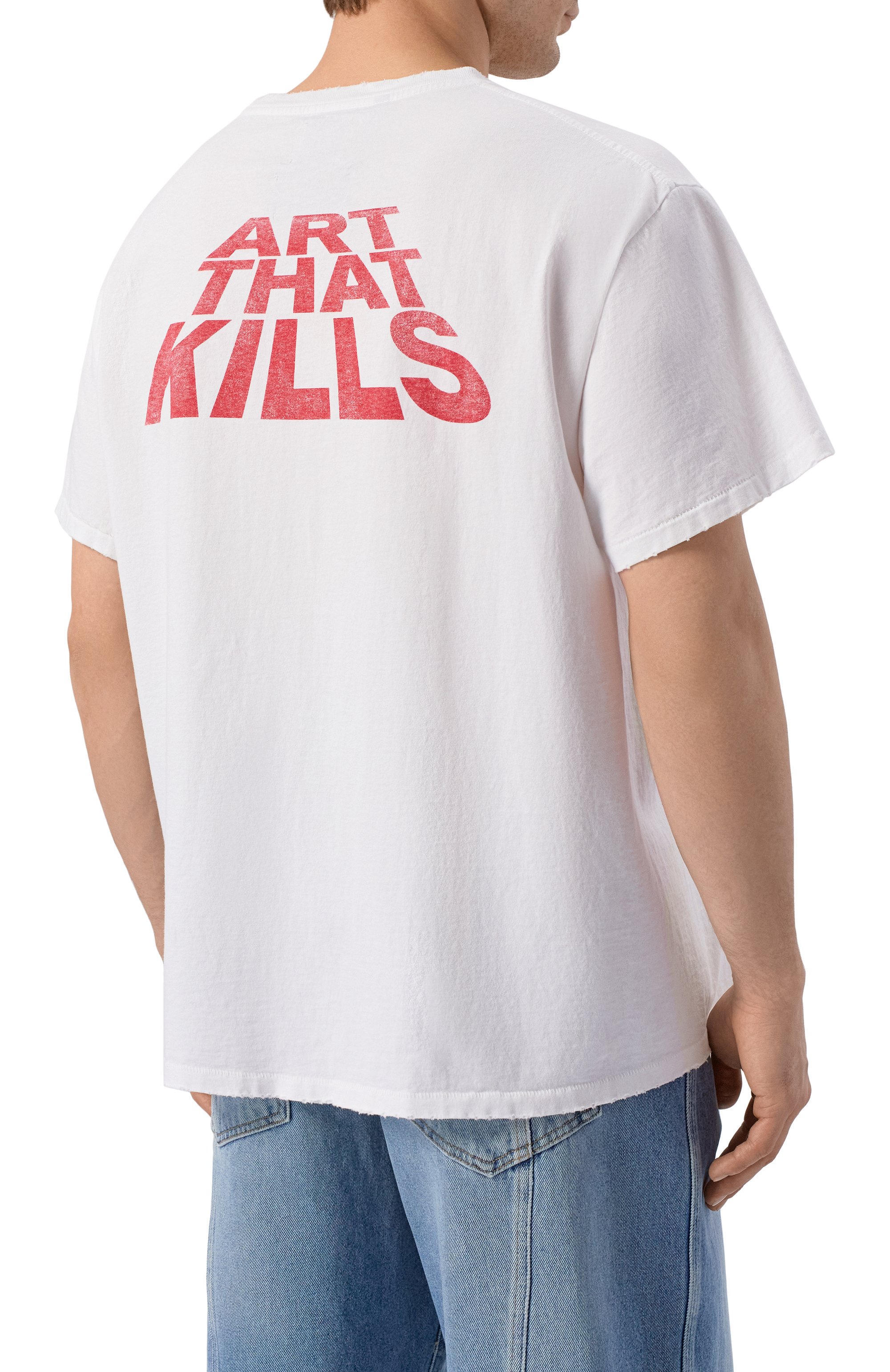 Хлопковая футболка GALLERY DEPT., арт. SBM-10311/C0TT0N, фото 4