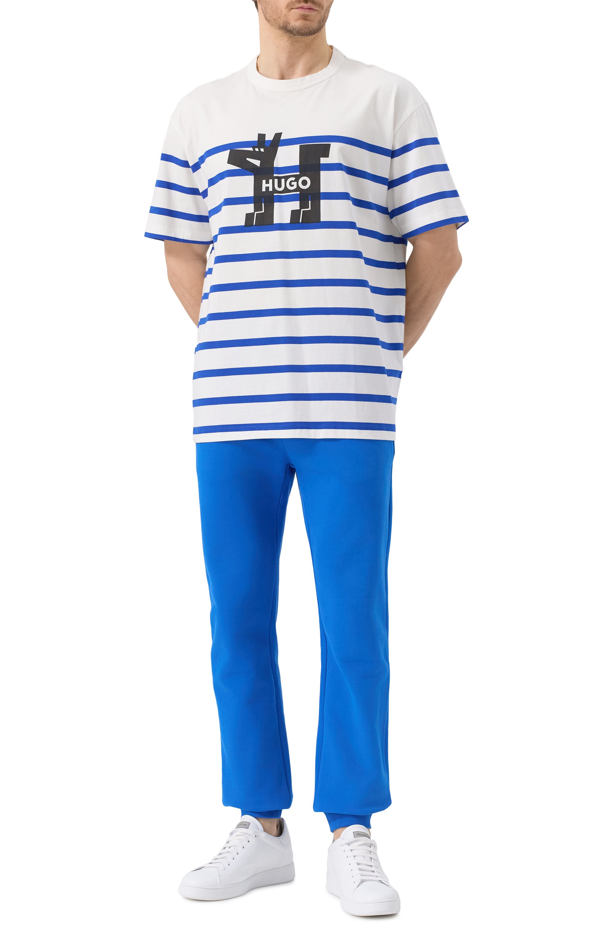 Хлопковые джоггеры VILEBREQUIN, арт. VBMT0007/02657, фото 2