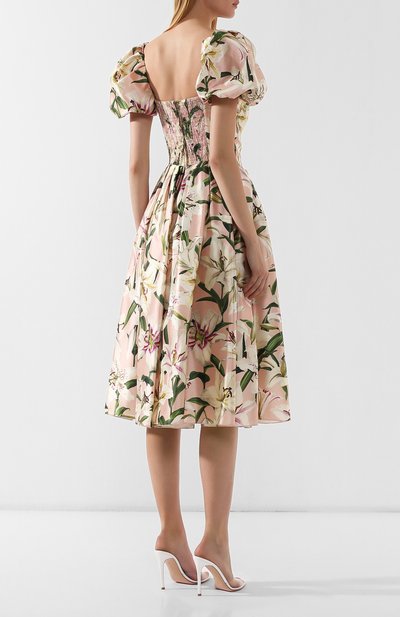 Шелковое платье DOLCE & GABBANA, арт. F6E3TT/HS149, фото 4