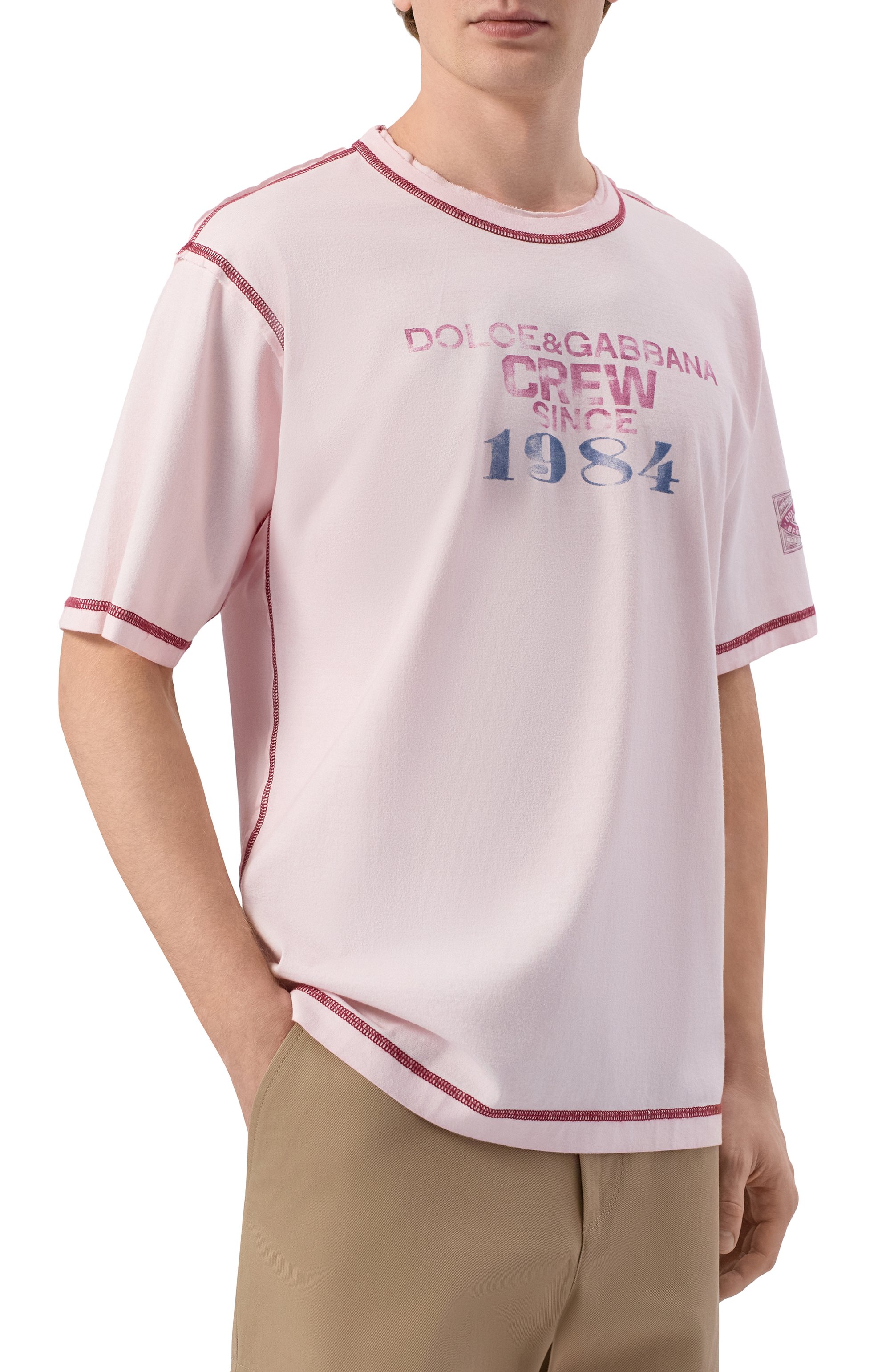 Хл опковая футболка DOLCE & GABBANA, арт. G8T05T/G7PPC, фото 3