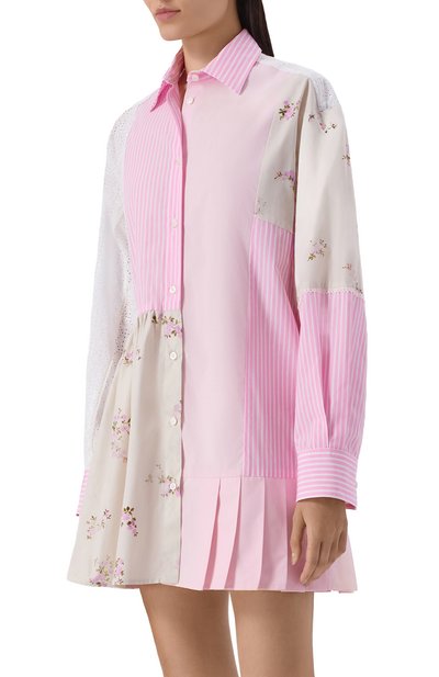 Хлопковое платье MSGM, арт. 4041MDA30Y/267157, фото 3