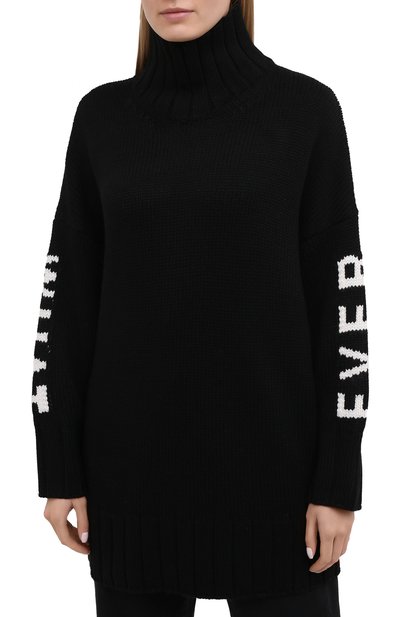 Свитер 5PREVIEW черного цвета по цене 39950 руб., арт. X040, фото 3 Свитер 5PREVIEW, арт. X040, фото 3