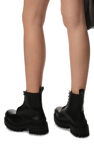 Кожаные ботинки strike BALENCIAGA, арт. 590974/WA960, фото 3