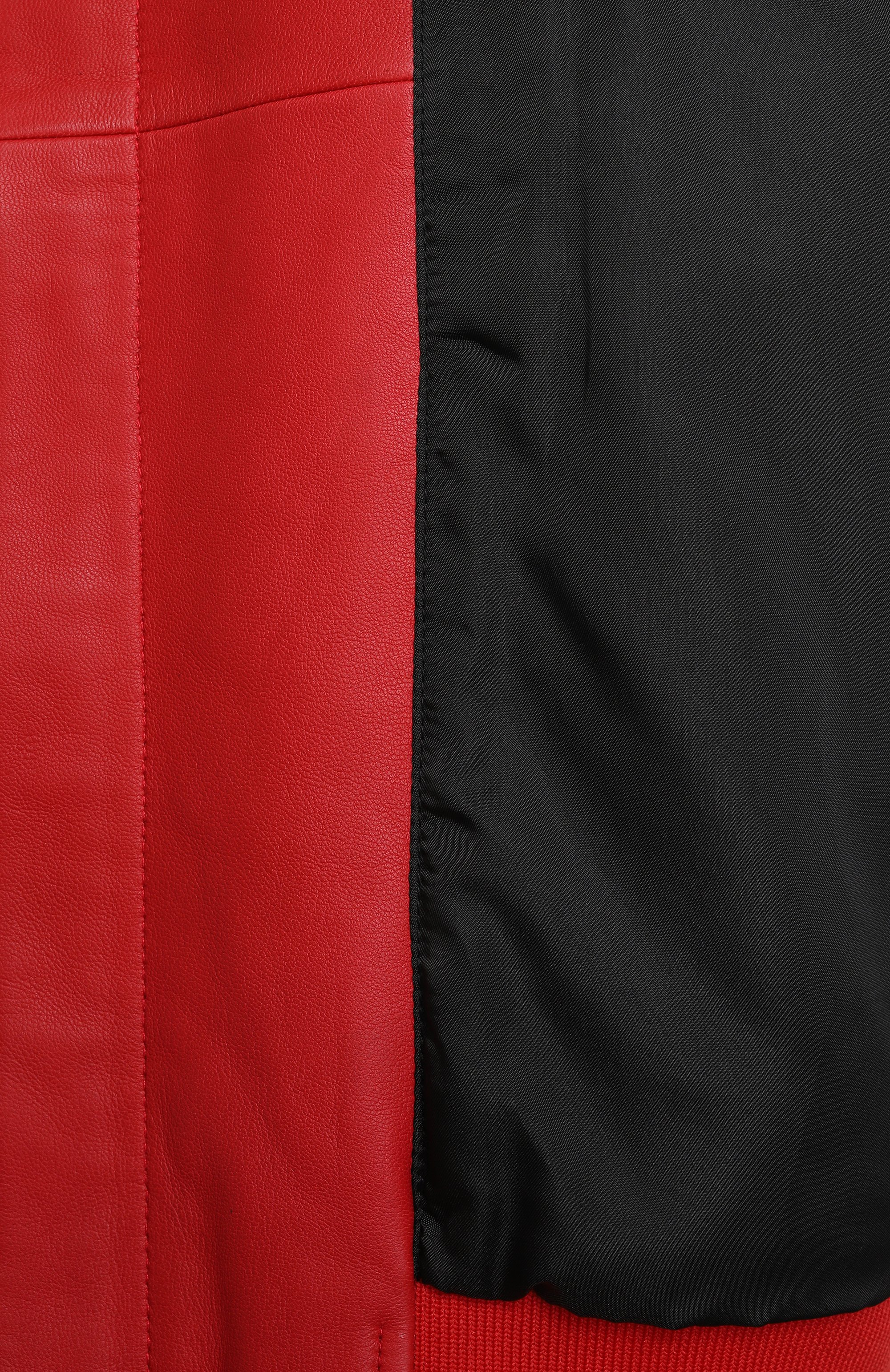 Кожаный бомбер HUGO, арт. 50481934, фото 7