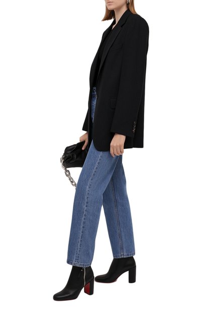 Кожаные ботильоны ziptotal 85 CHRISTIAN LOUBOUTIN, арт. 3210274/ZIPT0TAL 85, фото 2