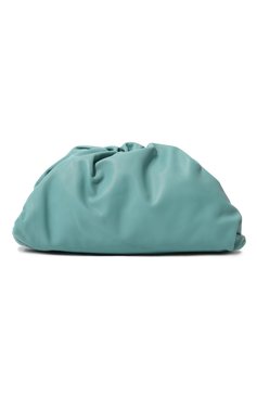 Женский клатч pouch BOTTEGA VENETA бирюзового цвета, арт. 576227/VCP40 | Фото 6 (Размер: medium; Материал: Натуральная кожа; Региональные ограничения белый список (Axapta Mercury): RU; Женское Кросс-КТ: Клатч-клатчи; Драгоценные камни: Проставлено; Материал сплава: Проставлено)