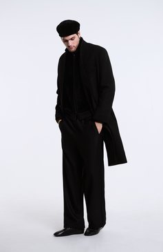 Мужские кожаные слиперы DRIES VAN NOTEN черного цвета, арт. MS251-1314/112 | Фото 8 (Материал внутренний: Натуральная кожа; Нос: Не проставлено; Материал внешний: Натуральная кожа; Материал сплава: Проставлено; Стили: Кэжуэл)