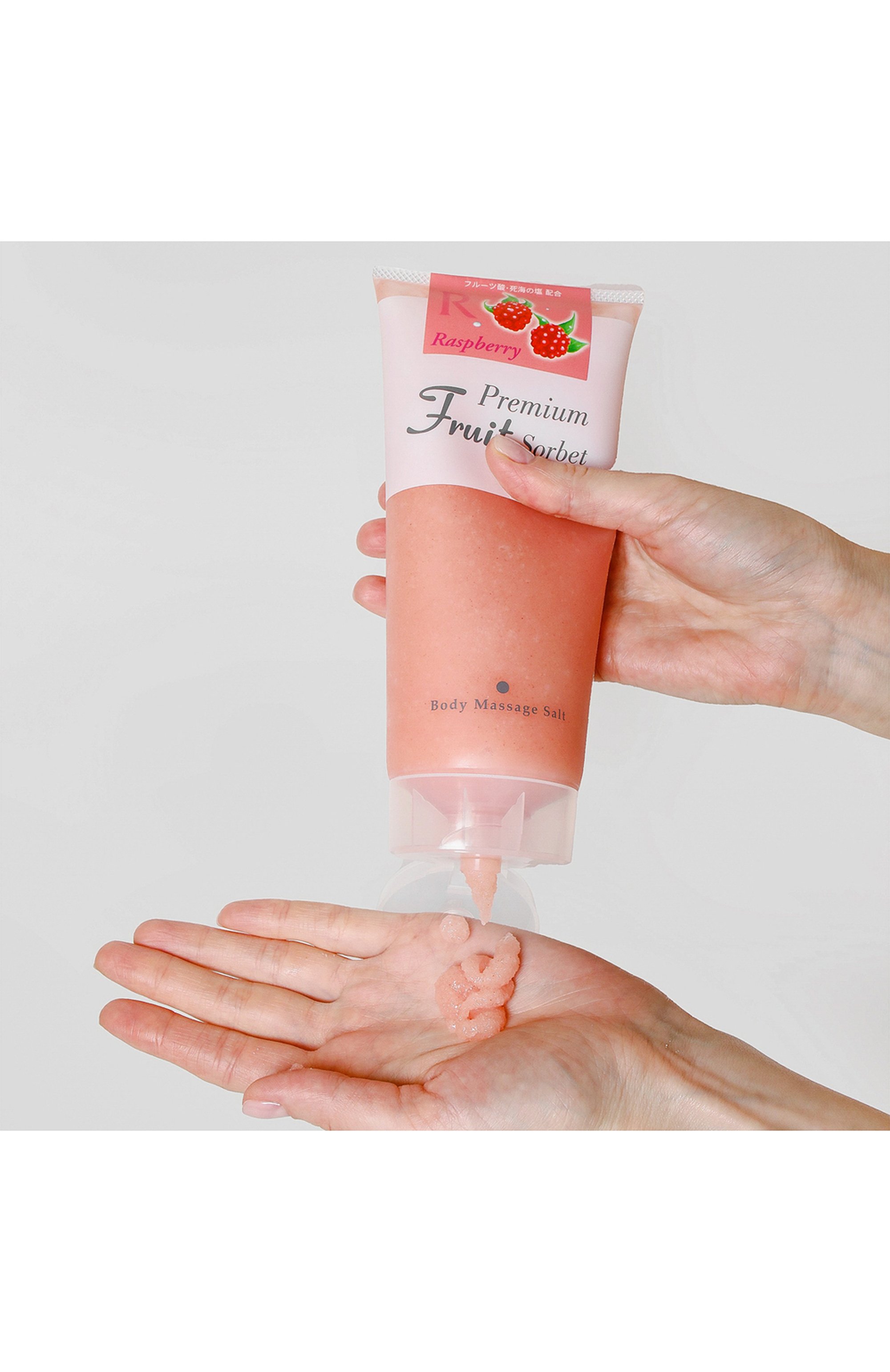 Скраб-щербет для тела с солью тихого океана и малиной (500g) ENHEL BEAUTY, арт. 4512442003397, фото 5