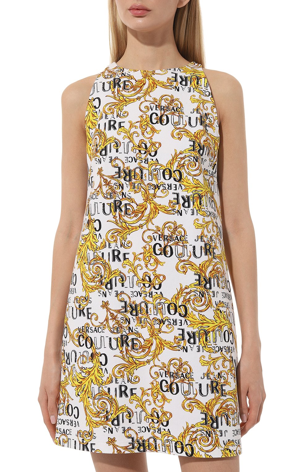 Хлопковое платье VERSACE JEANS COUTURE, арт. 74HA0959/ES042L54, фото 3