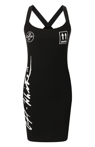 Женское платье из вискозы OFF-WHITE, арт. 0WDB153S19E020771001