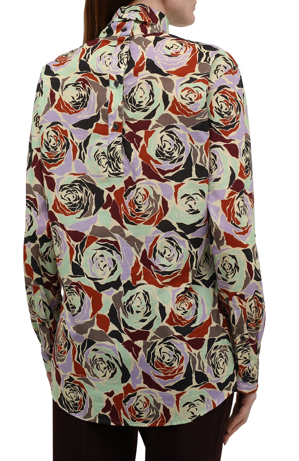 Хлопковая блузка DRIES VAN NOTEN, арт. 212-030777-3076, фото 4