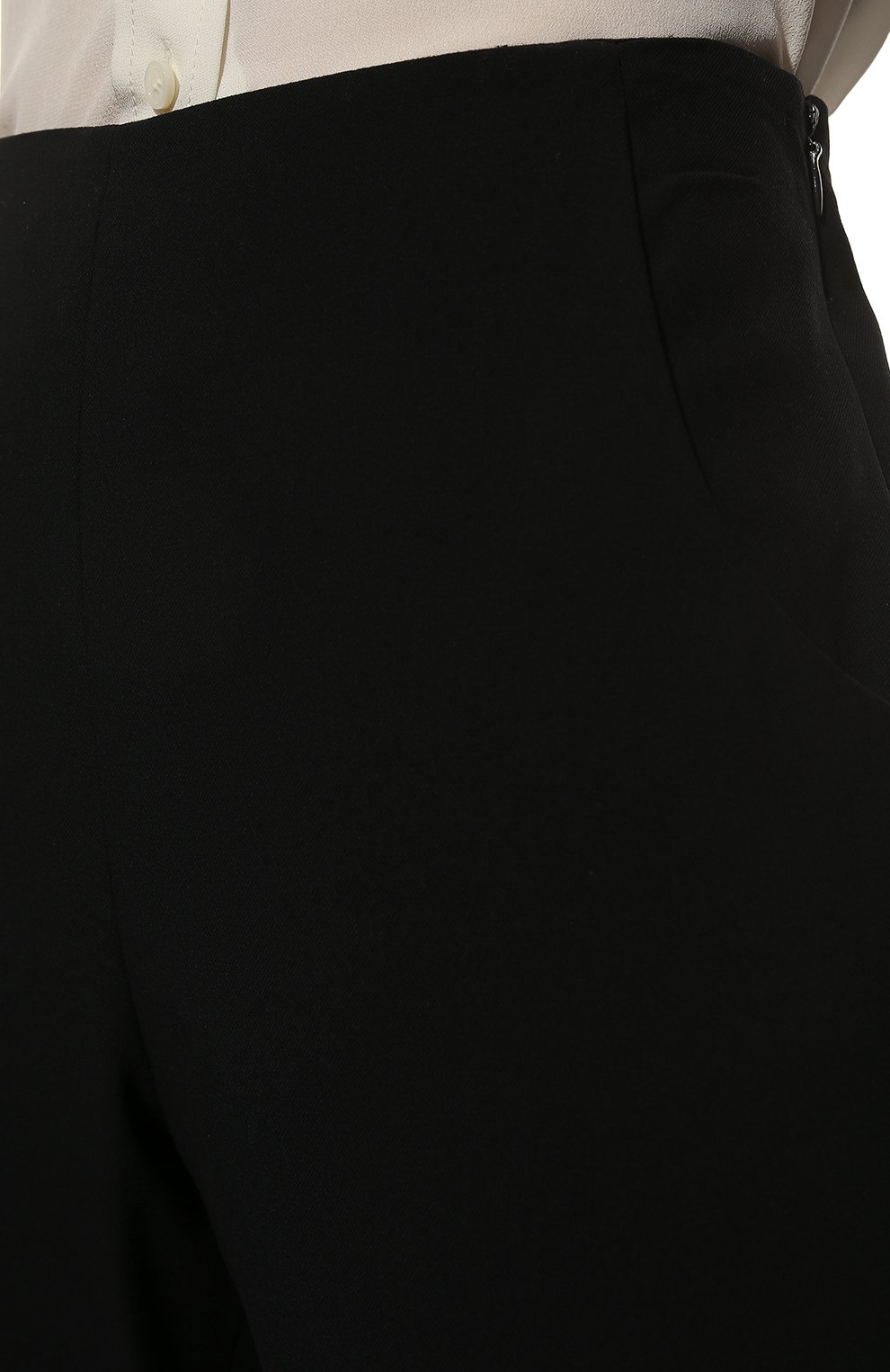 Шерстяные брюки GIORGIO ARMANI темно-синего цвета по цене 94800 руб., арт. 8CHPP01R/T001N, фото 5 Шерстяные брюки GIORGIO ARMANI, арт. 8CHPP01R/T001N, фото 5