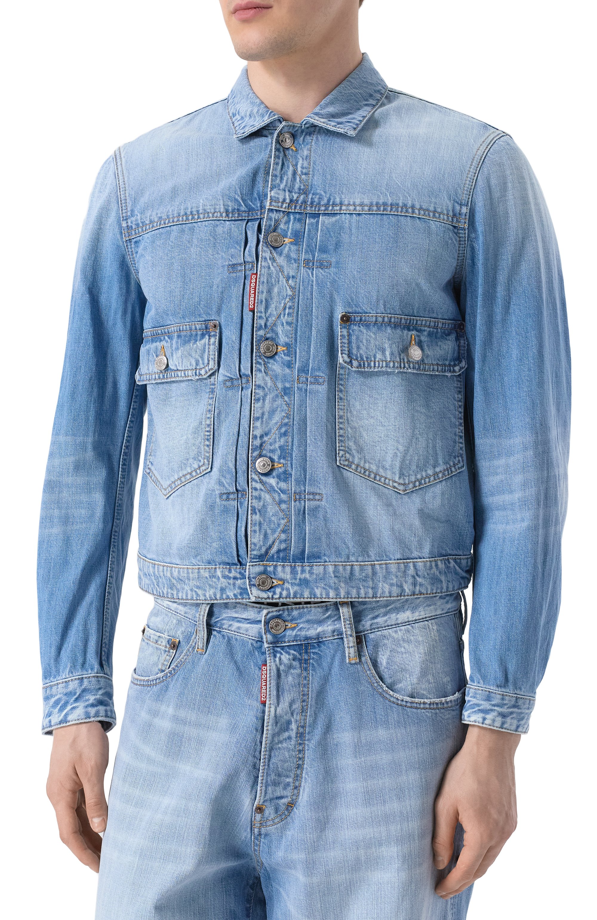 Джинсовая куртка DSQUARED2, арт. S71AN0607/S30309, фото 3