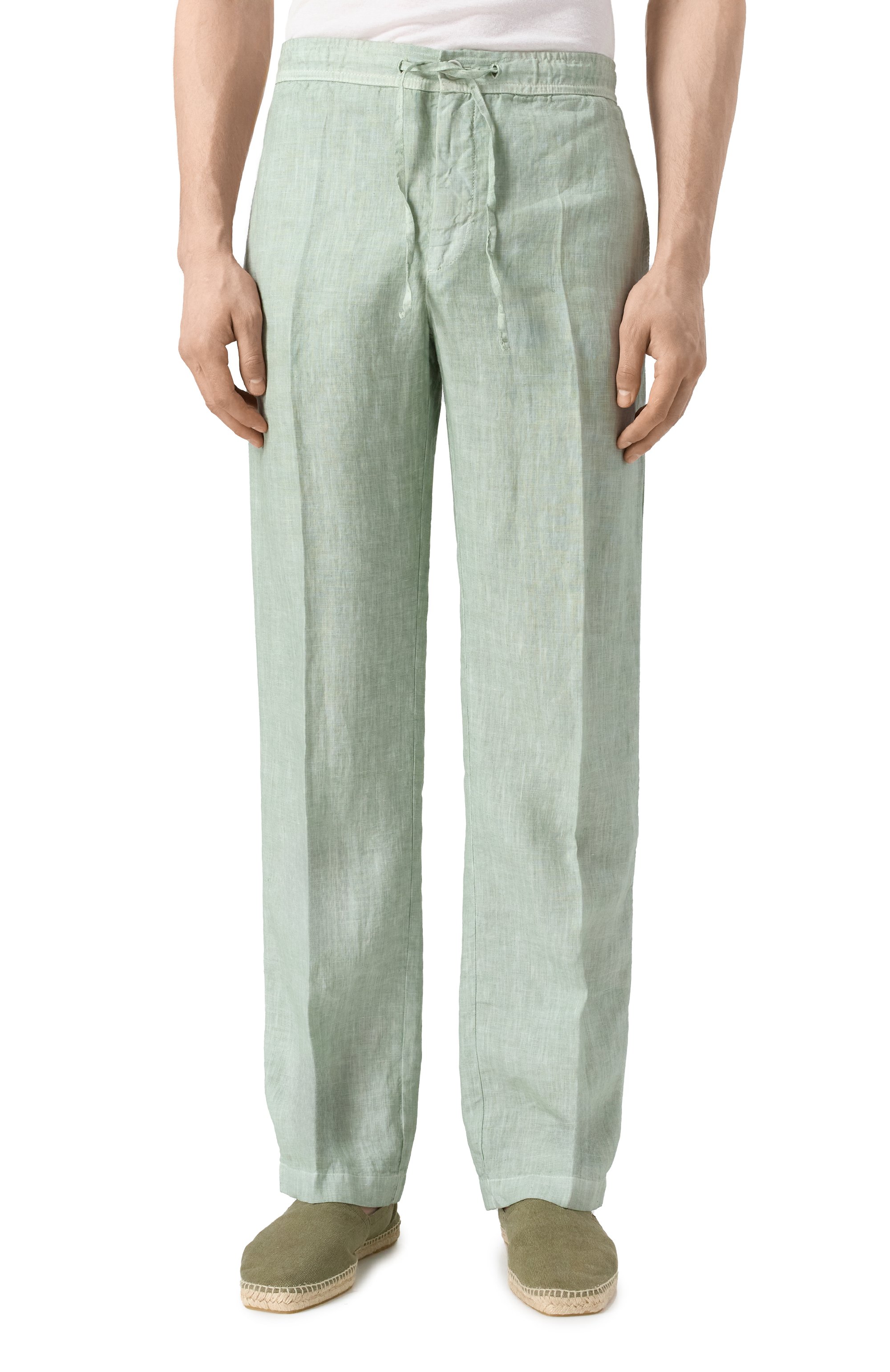 Льняные брюки 120% LINO, арт. 32ALIM29PT/0253/S00, фото 3