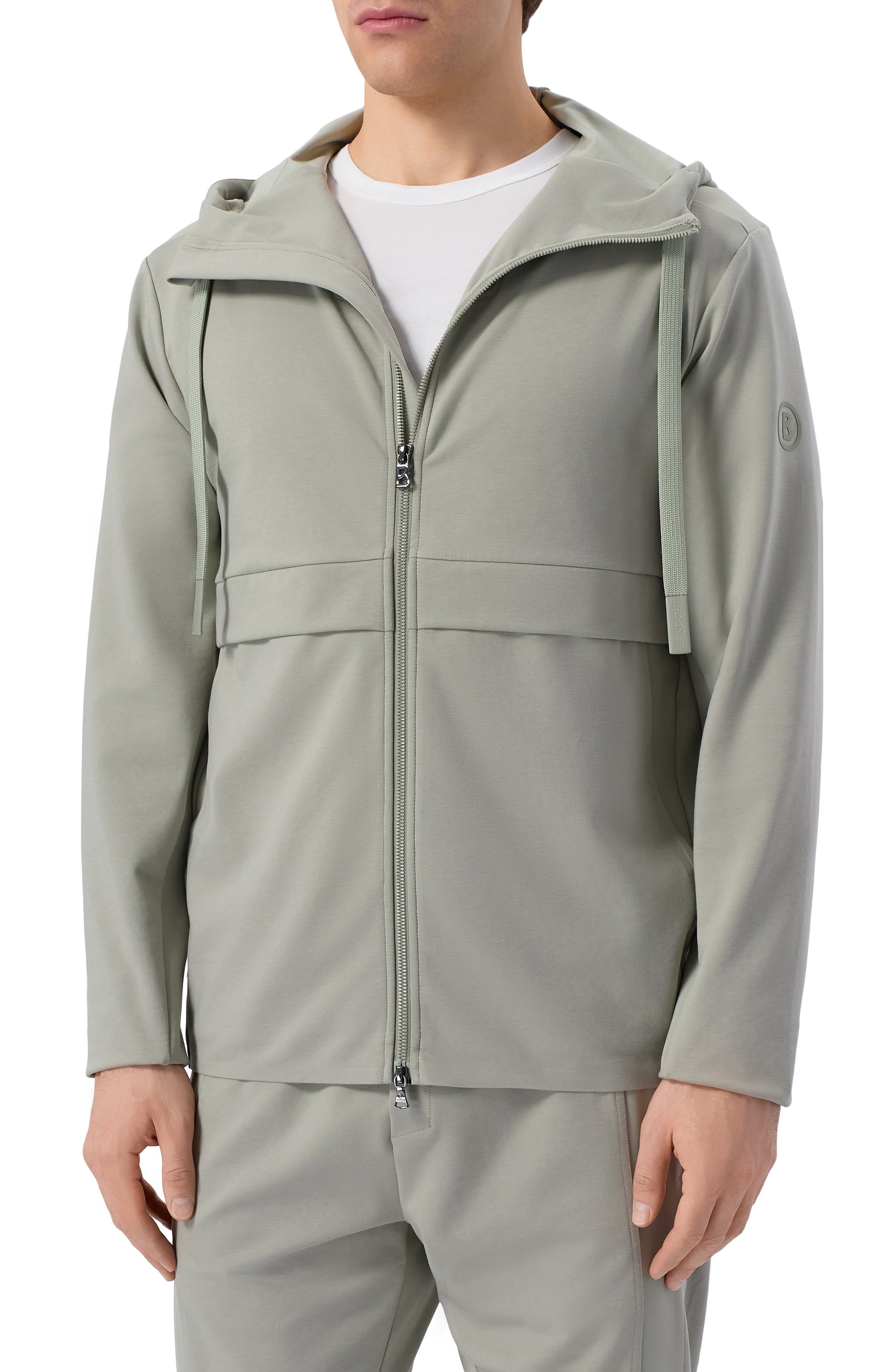 Толстовка BOGNER светло-зеленого цвета по цене 45300 руб., арт. 82147926, фото 3 Толстовка BOGNER, арт. 82147926, фото 3