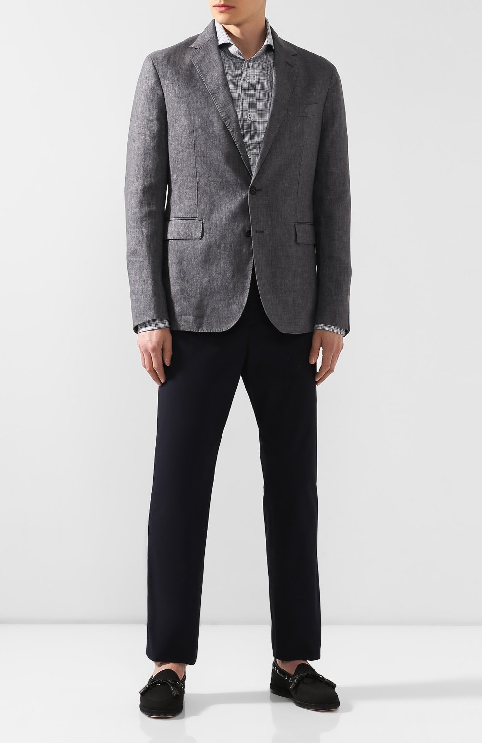 Льняной пиджак RALPH LAUREN, арт. 798748638, фото 2