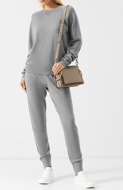 Однотонные шерстяные джоггеры с эластичным поясом RALPH LAUREN, арт. 290700746, фото 2