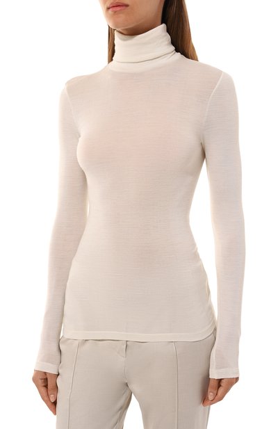 Водолазка из шерсти и шелка HANRO, арт. 071423, фото 3