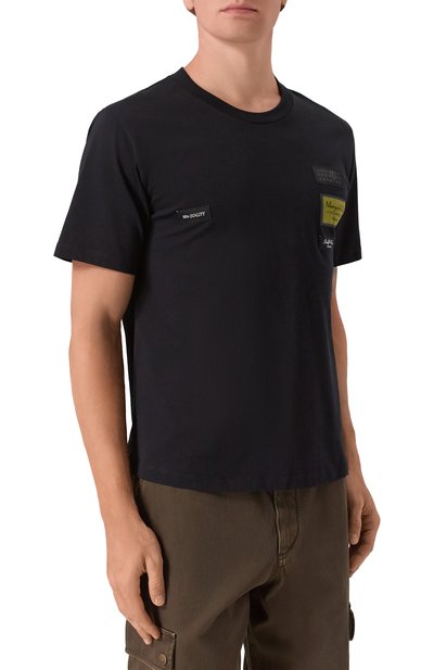 Хлопковая футболка MM6, арт. SH0GC0069/S24311_001, фото 3