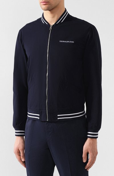 Хлопковый бомбер CALVIN KLEIN JEANS, арт. J30J311449, фото 3
